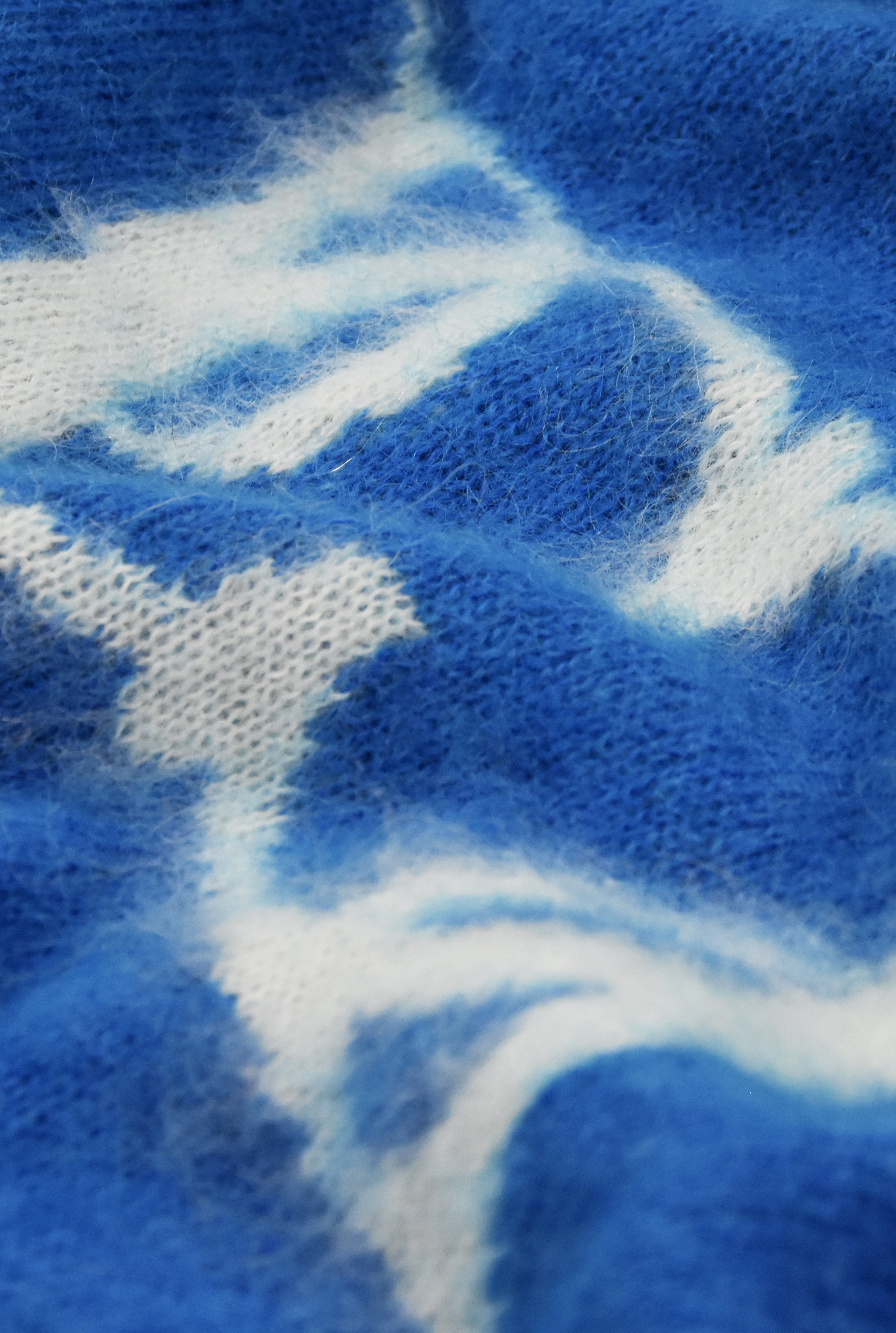 Imperial Blue Mohair Knit