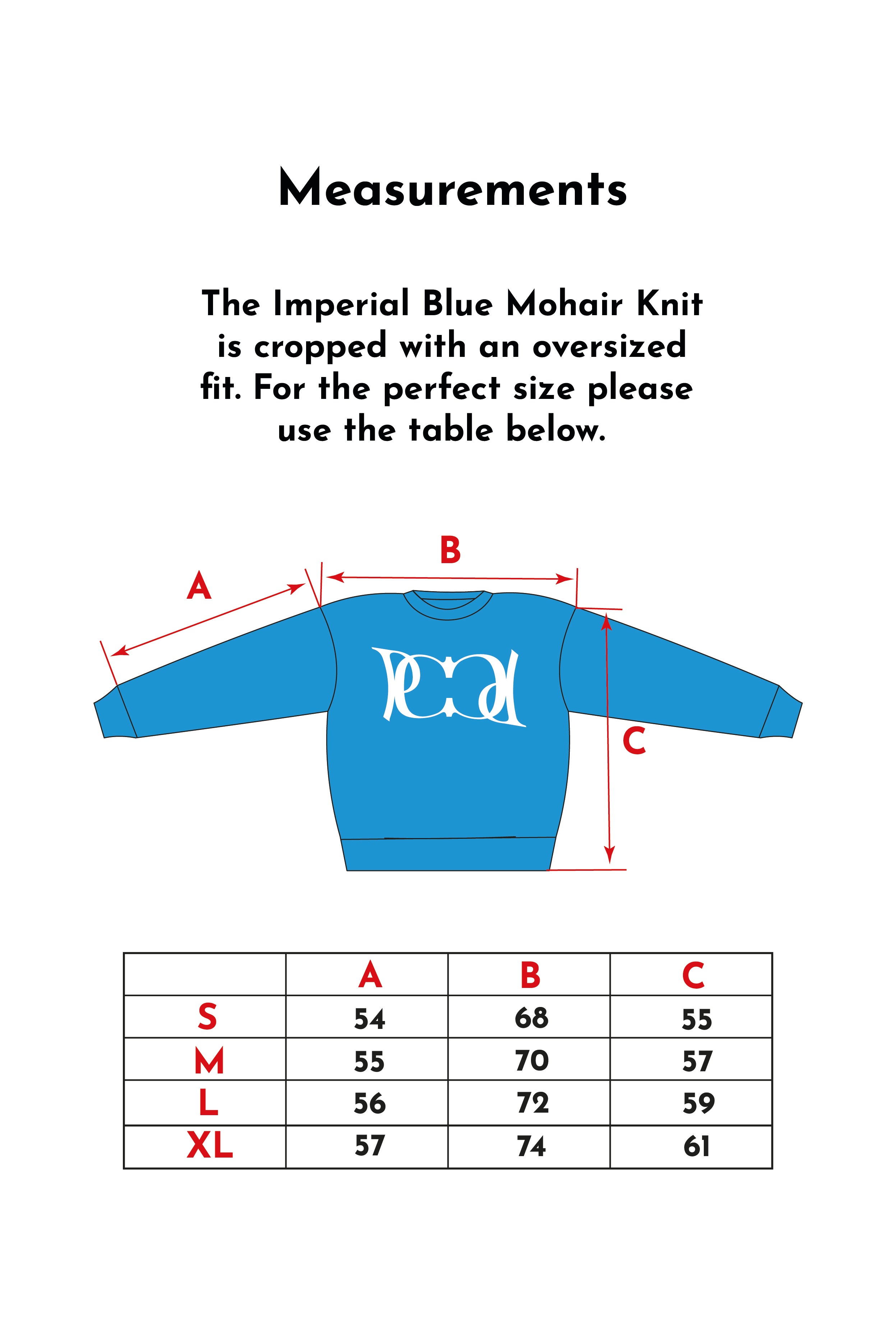 Imperial Blue Mohair Knit