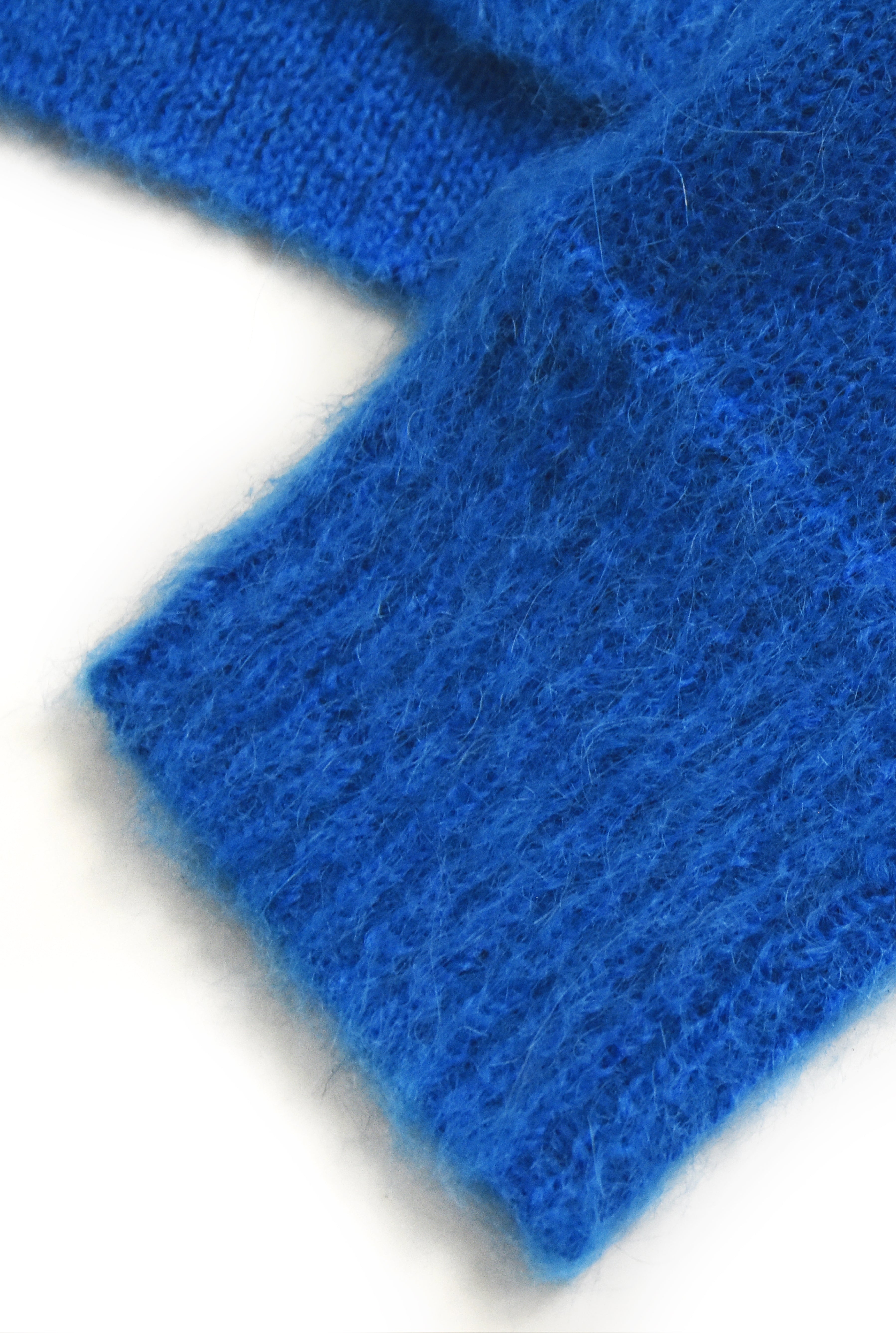 Imperial Blue Mohair Knit